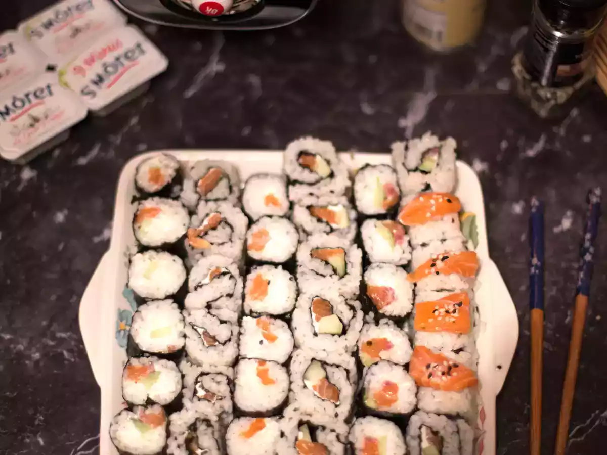 Riz à sushi au Cookeo