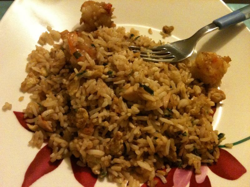 Recette Nouilles de riz aux crevettes et porc façon malaisienne