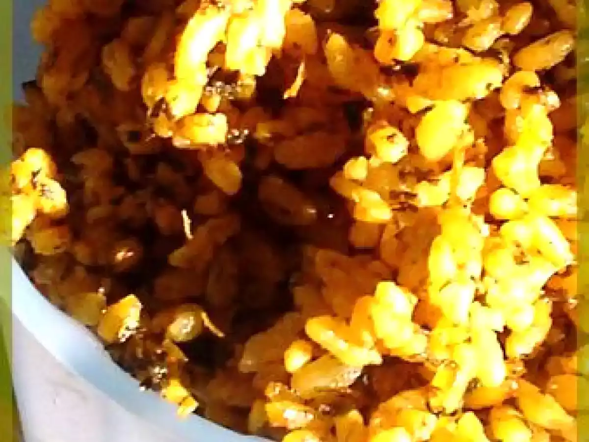 RIZ DJERBIEN aux EPINARDS : TUNISIE (Djerba)