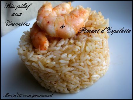 Crevettes, riz pilaf et sauce curry - Recette Ptitchef