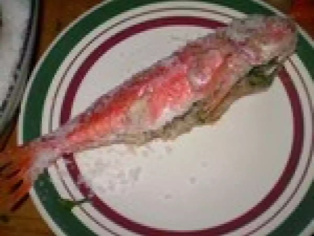 Rougets en croûte de sel