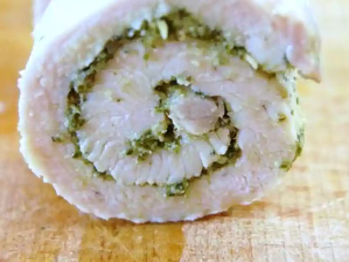 Roulade de dinde aux herbes