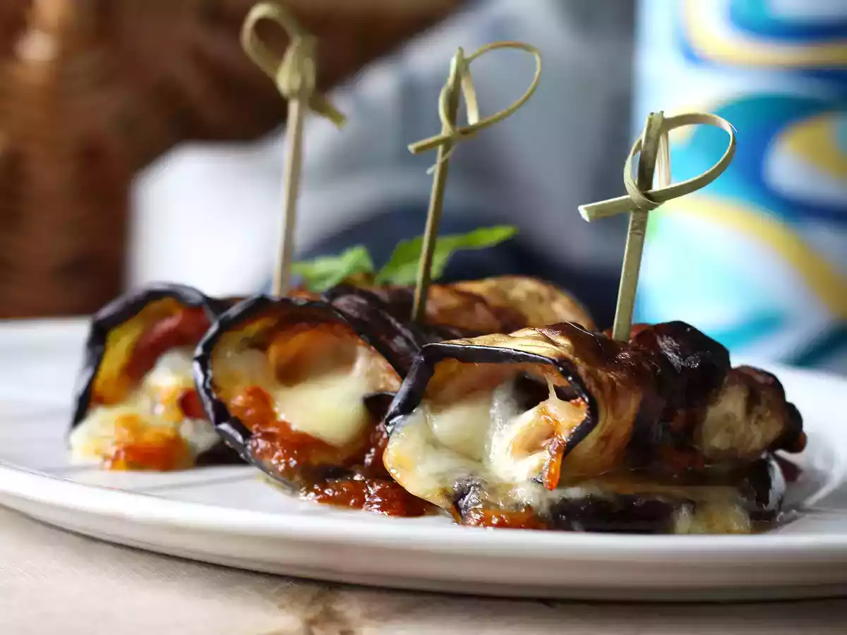 Roulés d'aubergines au Air Fryer - photo 2