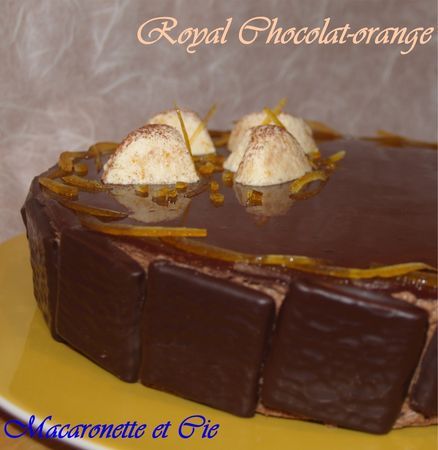 Royal Chocolat Orange Petite Idee De Dessert Pour Le Reveillon Recette Ptitchef