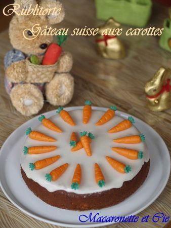 Rublitorte Gateau Suisse Aux Carottes Recette Ptitchef