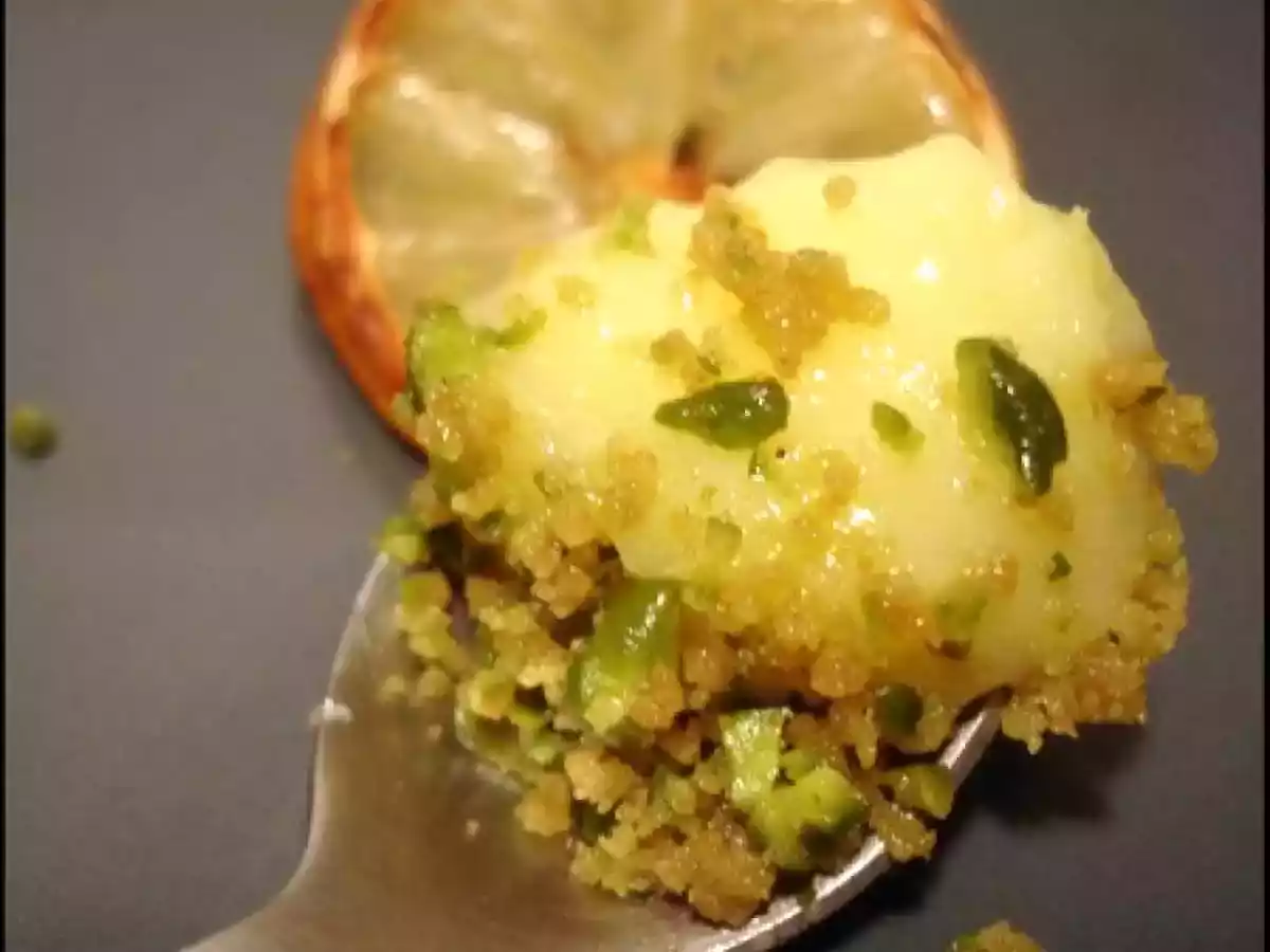 Sablé-crumble pistache et citron - photo 2