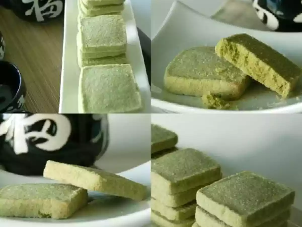 Sablés au thé vert Matcha, sans gluten - photo 2