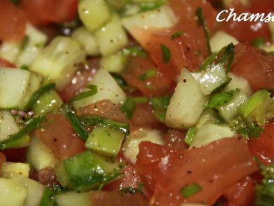 Salade concombre et tomates - photo 2