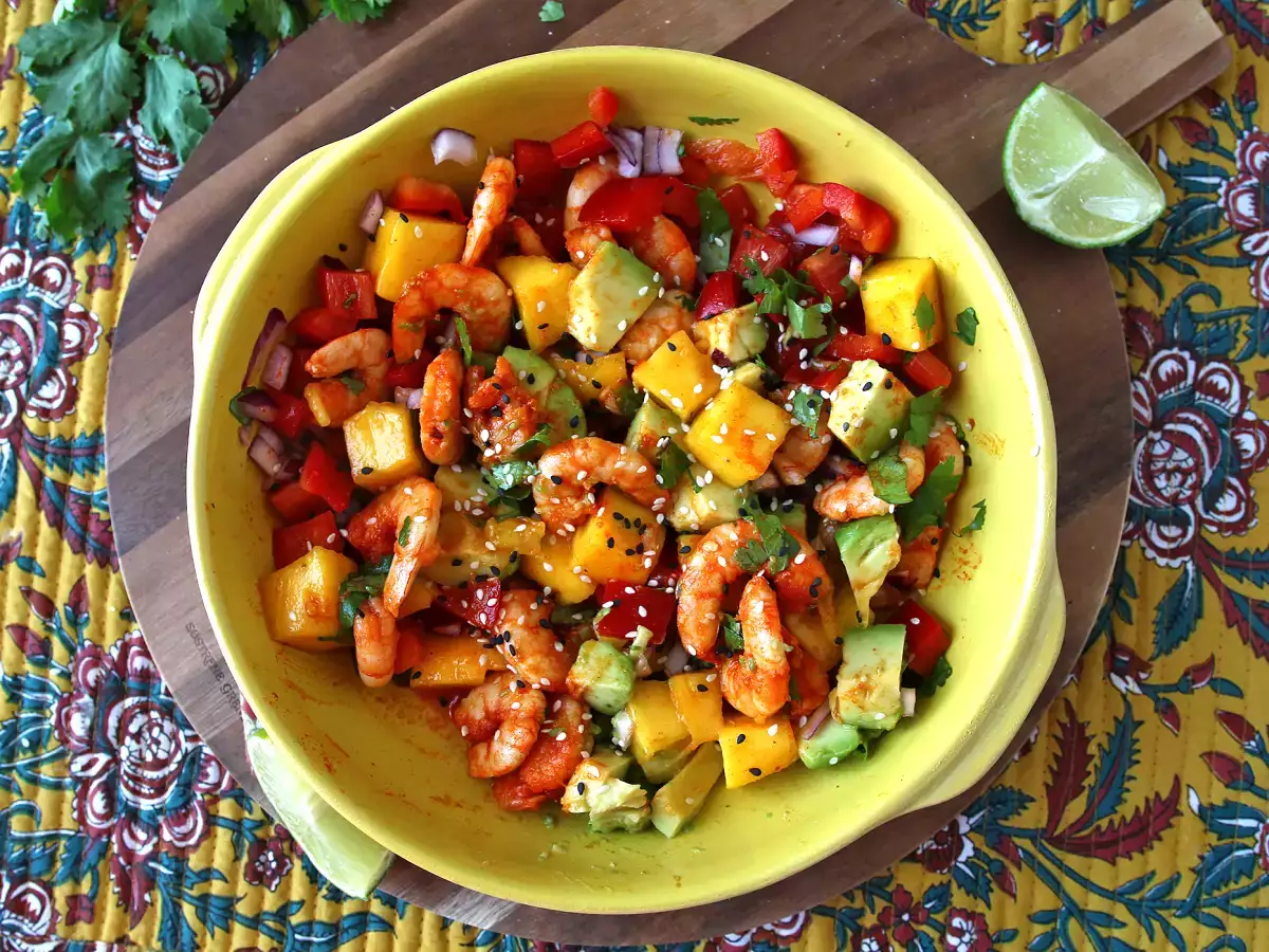 Salade crevettes mangue : fraîche, exotique et parfaite pour l’été - photo 7