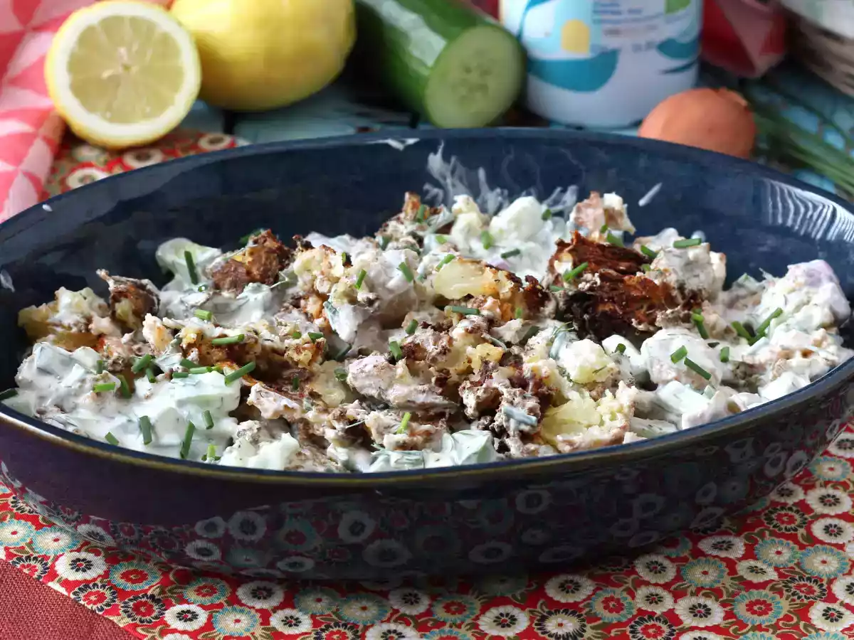 Salade de concombre et pommes de terre croustillantes - photo 6