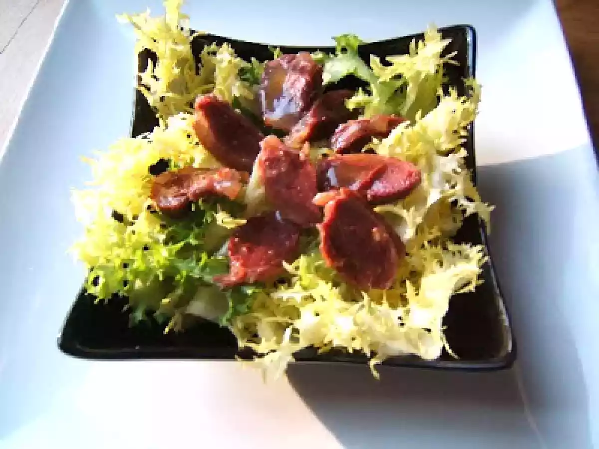 Salade de gésiers de canard vinaigrette au miel et Naans indiens - photo 4