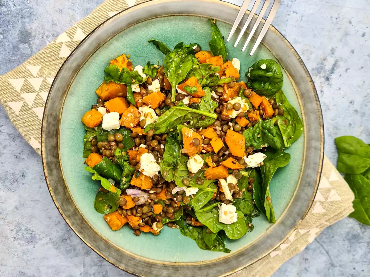 Salade de lentilles et patate douce - photo 2