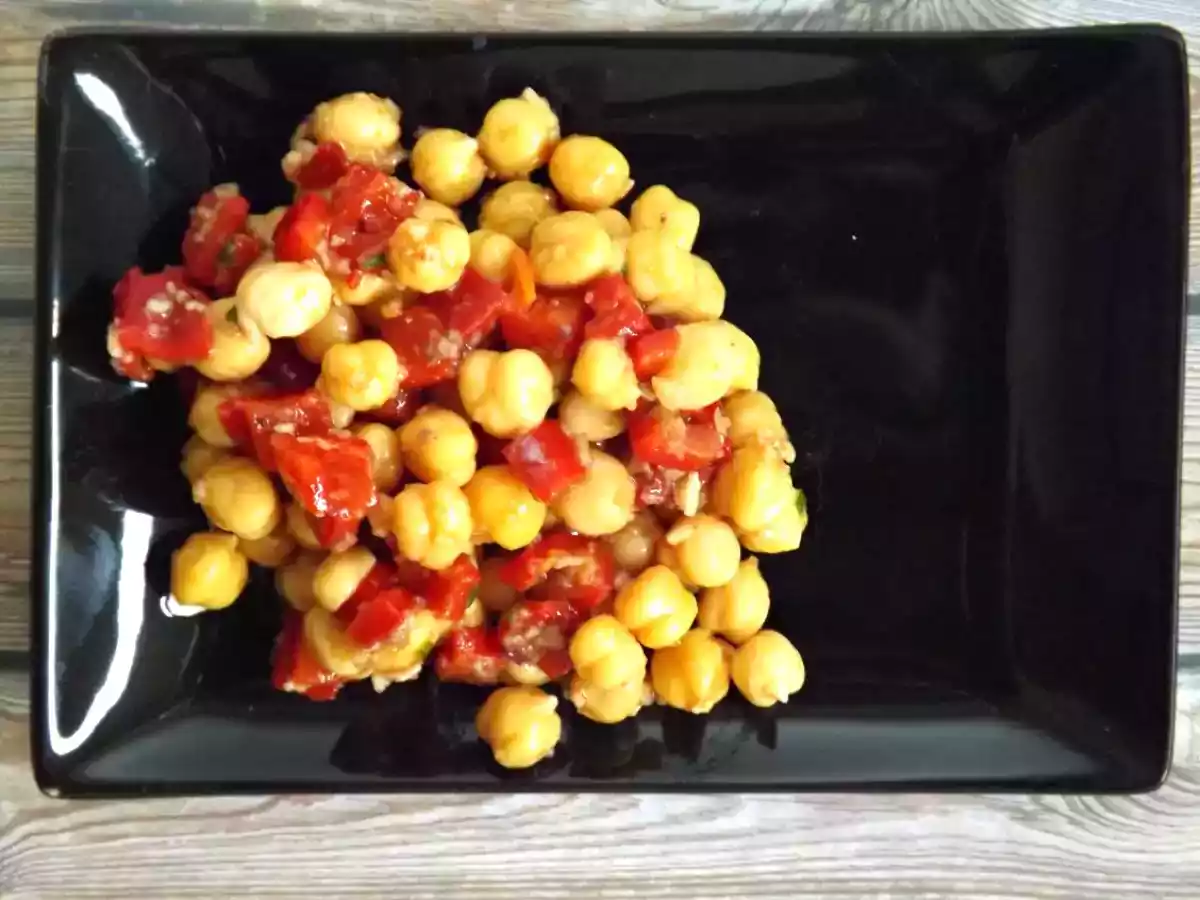 Salade de Pois Chiches & Poivrons grillés - photo 2