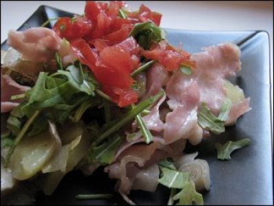 Salade De Pommes De Terre Au Bacon Roquette