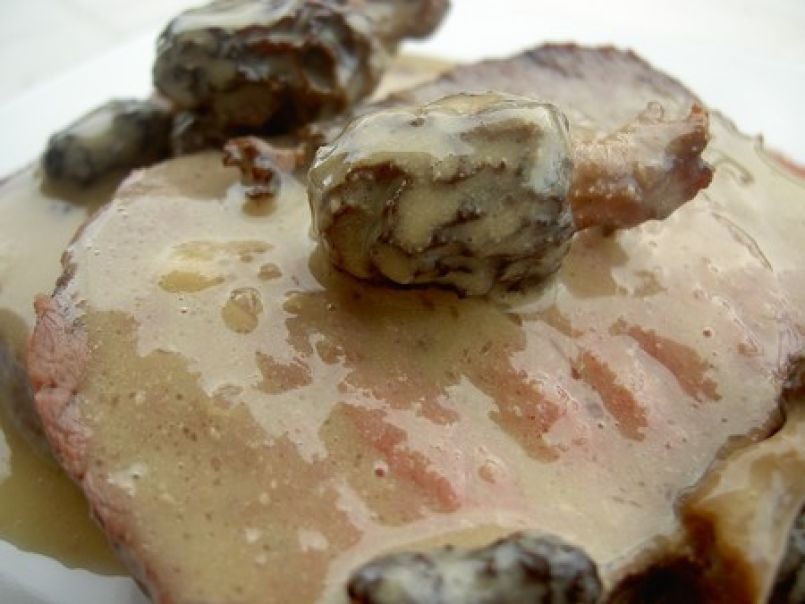 Sauce au foie gras et aux morilles pour le Noël de Provence