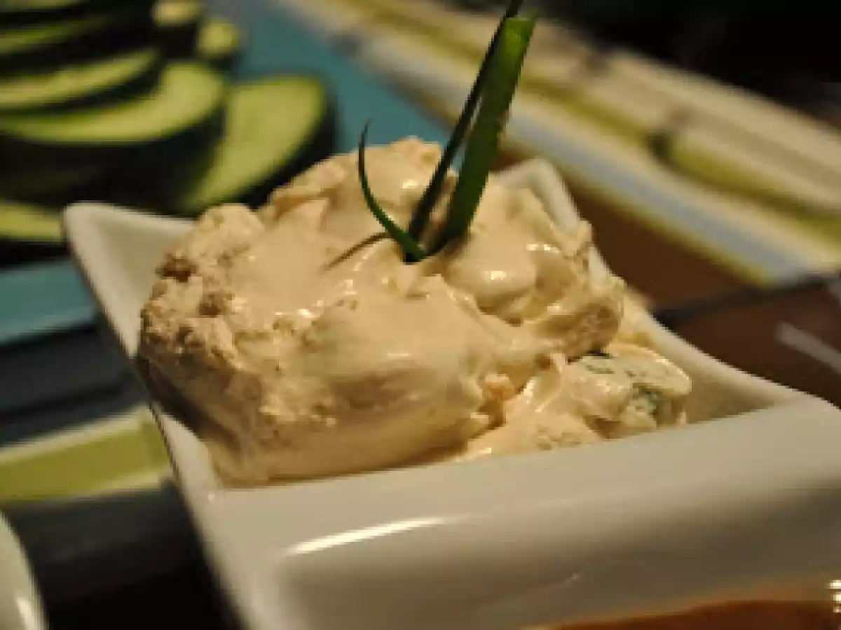 Sauce onctueuse à l'oignon vert