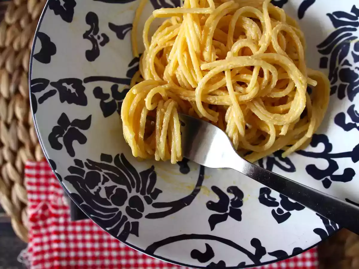 Sauce potiron et ricotta, parfait pour accompagner des pâtes ou farcir des ravioli ! - photo 4