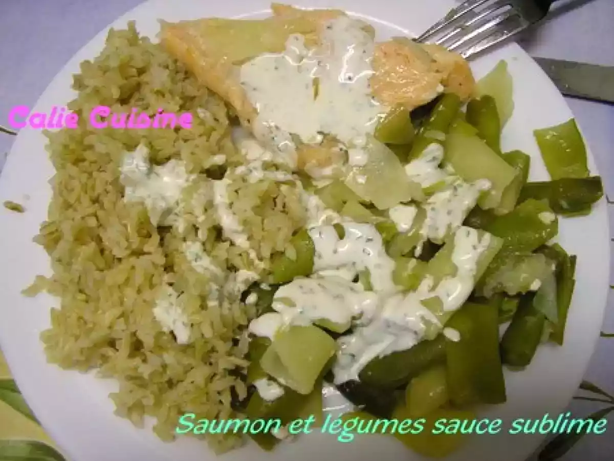 *** Saumon à la sauce sublime d'après Thermomix *** - photo 2