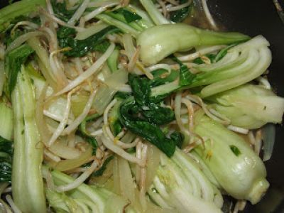 Sauté de Bok choy au soja