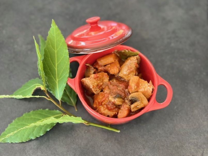 Sauté de porc à la tomate et champignons - photo 3