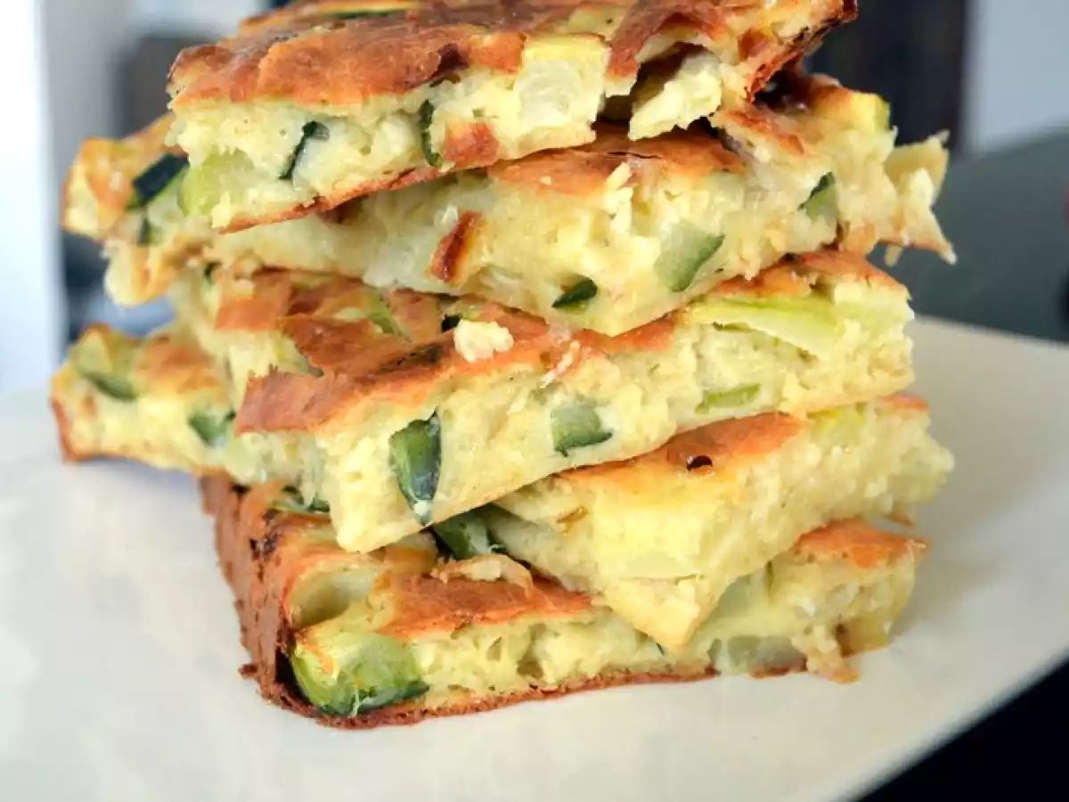 Scarpaccia Courgette Parmesan - photo 3