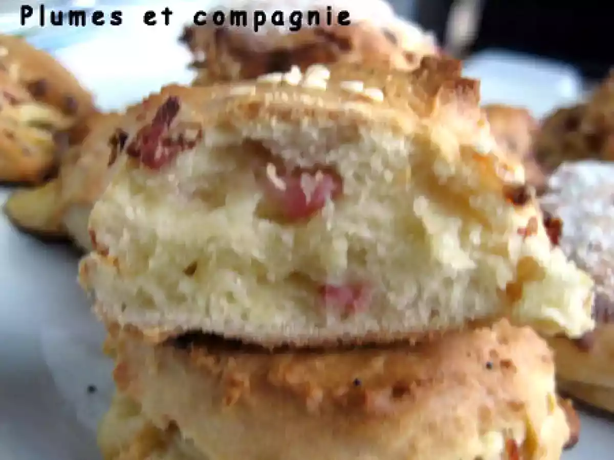 Scones au lard fumé et au Comté pour brunch, apéro ou pique nique - photo 2