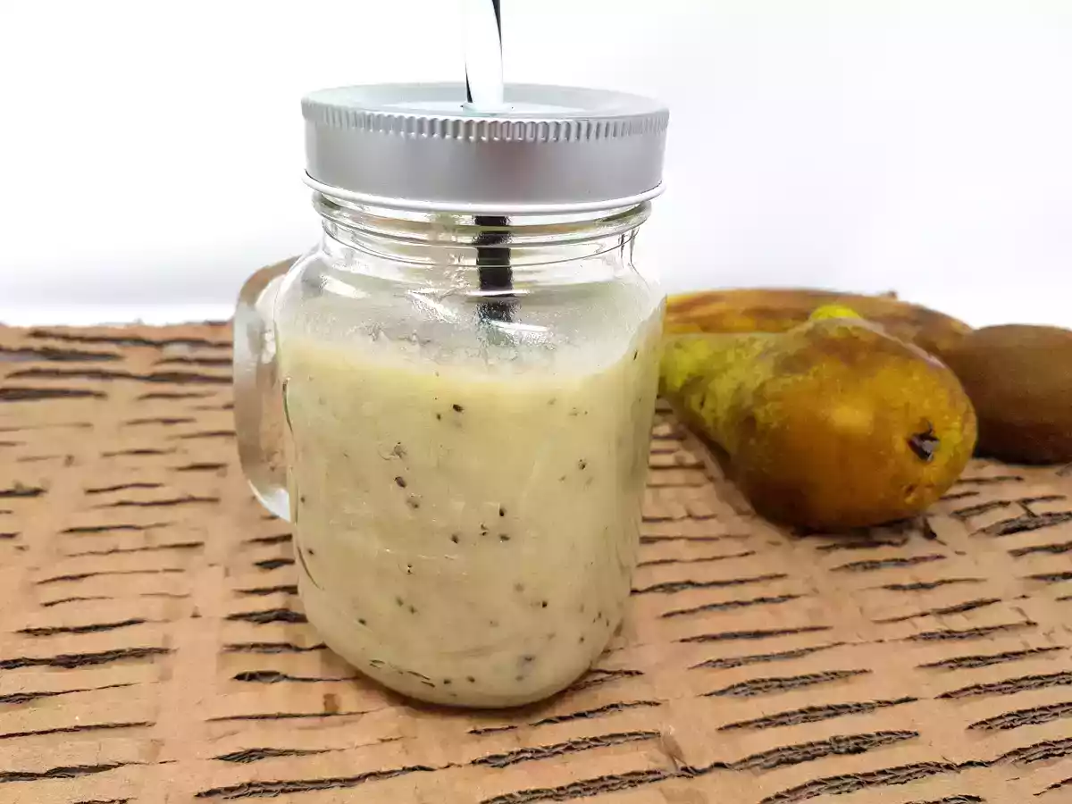 Smoothie banane, poires et kiwi - photo 2