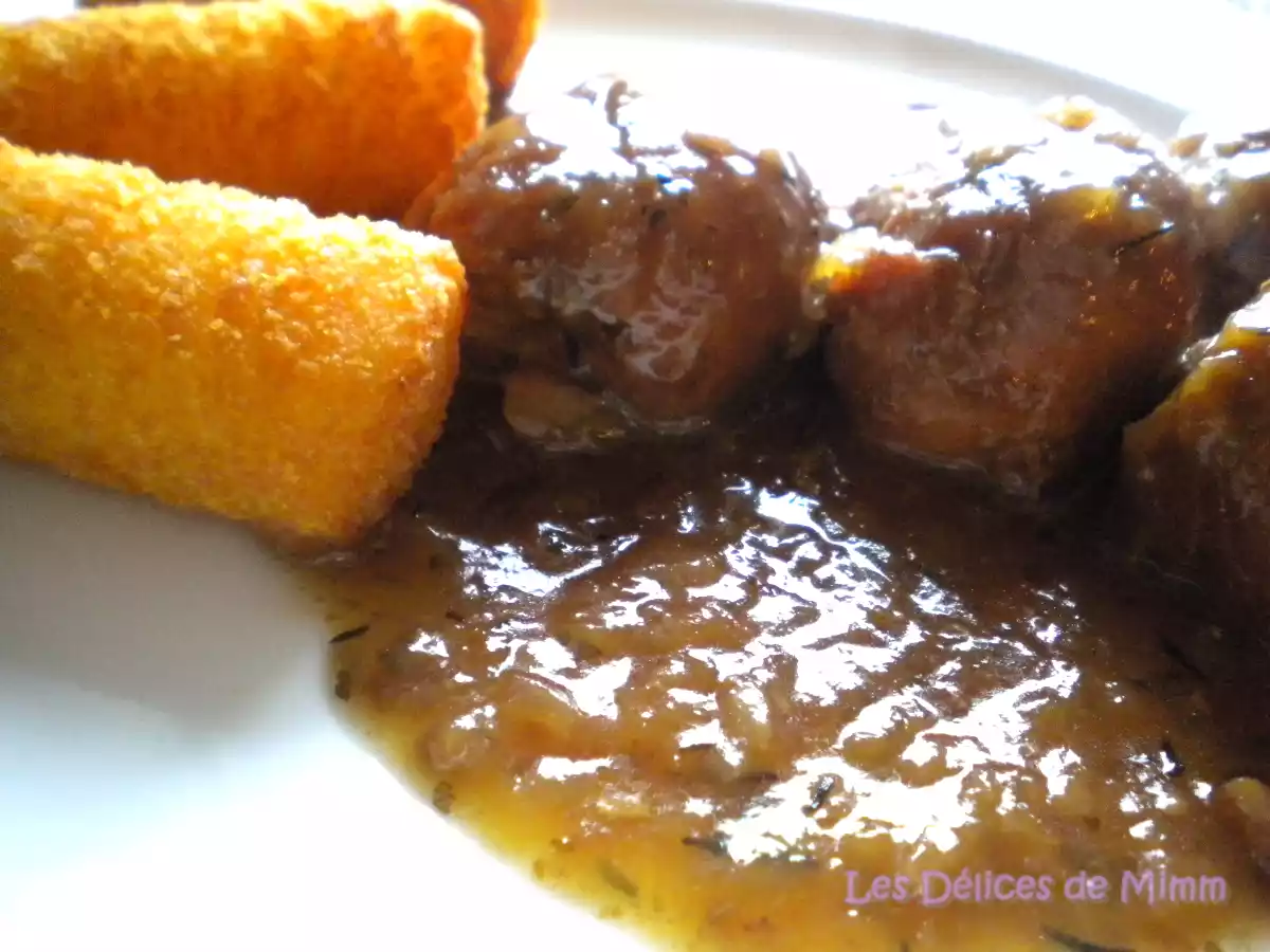 Sot l’y laisse de dinde au sirop de Liège