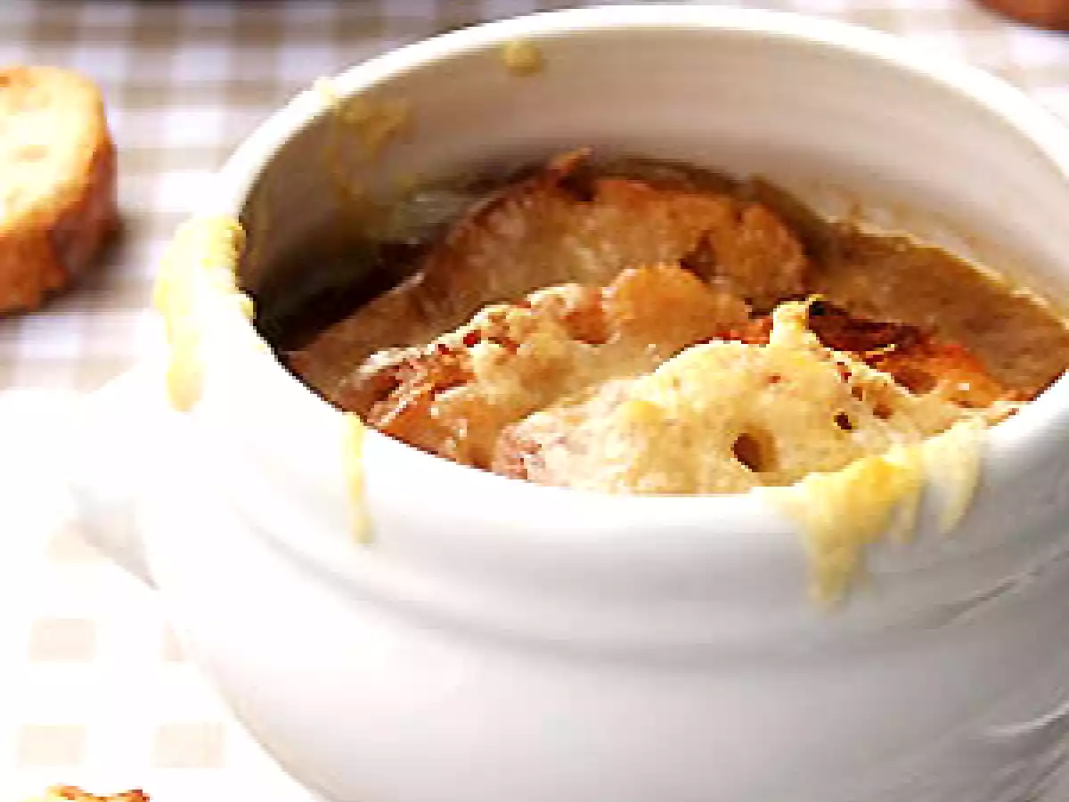 Soupe à l'oignon gratinée - photo 2