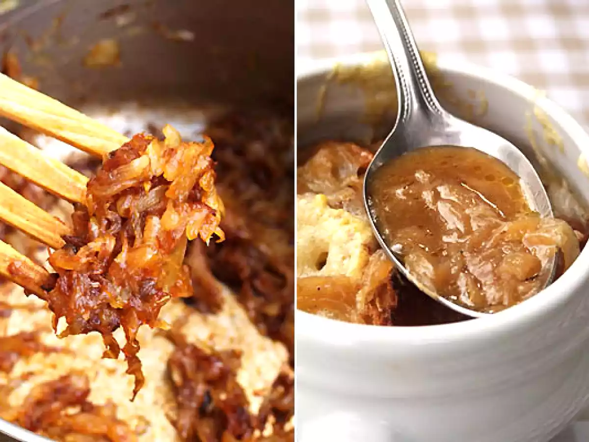 Soupe à l'oignon gratinée - photo 3