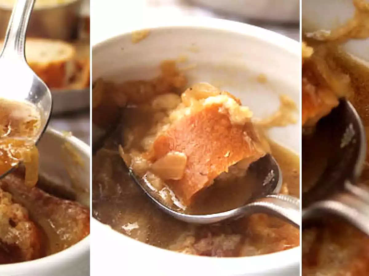 Soupe à l'oignon gratinée - photo 4