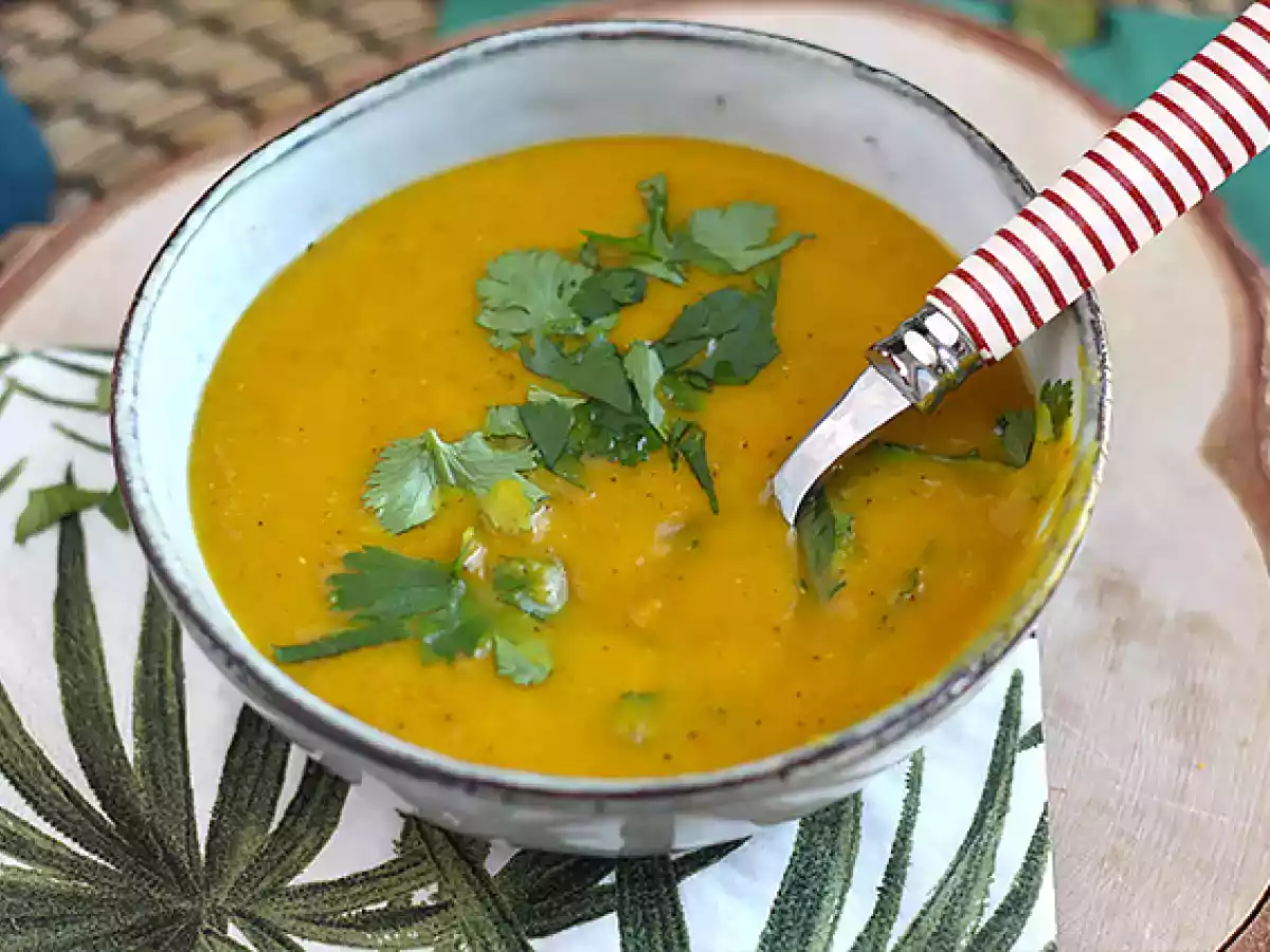 Soupe au butternut et aux lentilles corail - photo 4