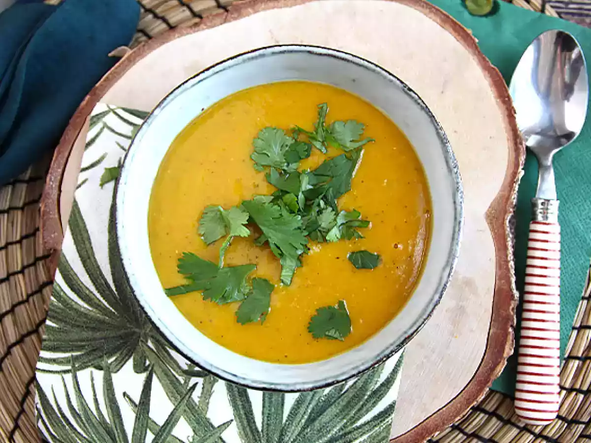 Soupe au butternut et aux lentilles corail - photo 5
