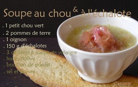La soupe au choux - Recette Ptitchef