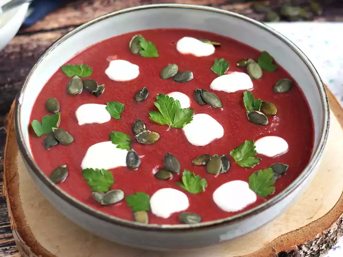 Soupe de betterave facile et colorée - photo 3