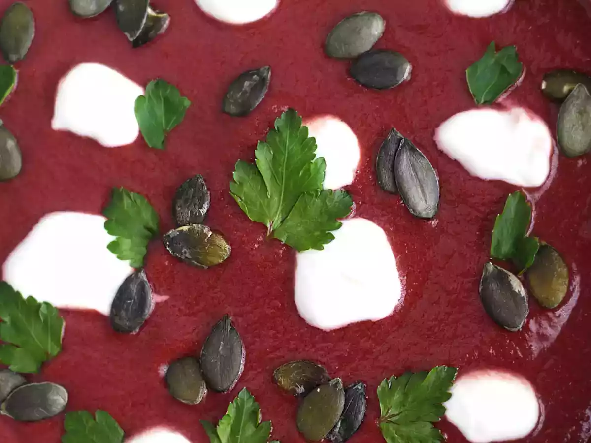 Soupe de betterave facile et colorée - photo 4