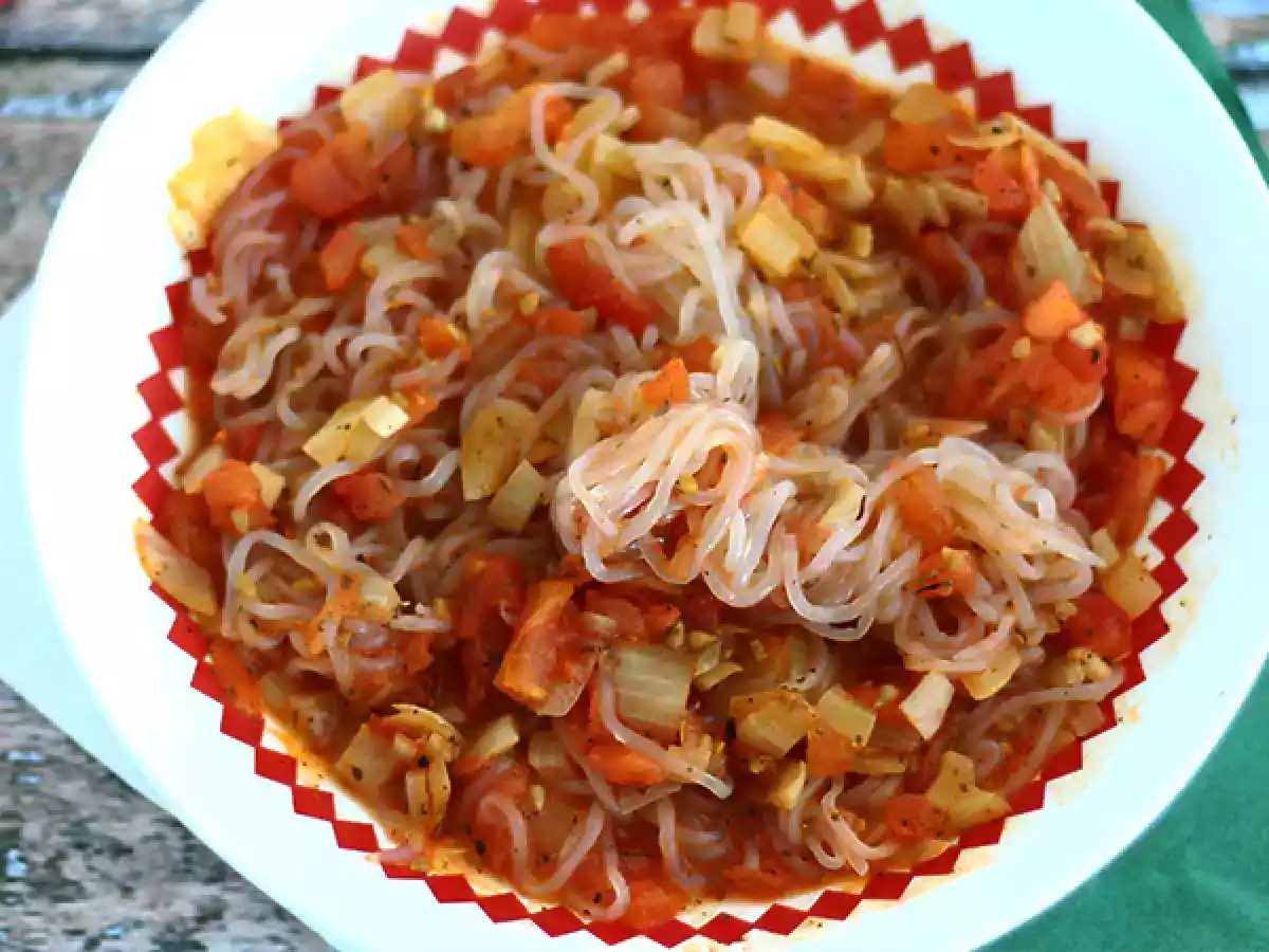 Spaghettis de konjac à la Provençale - photo 2