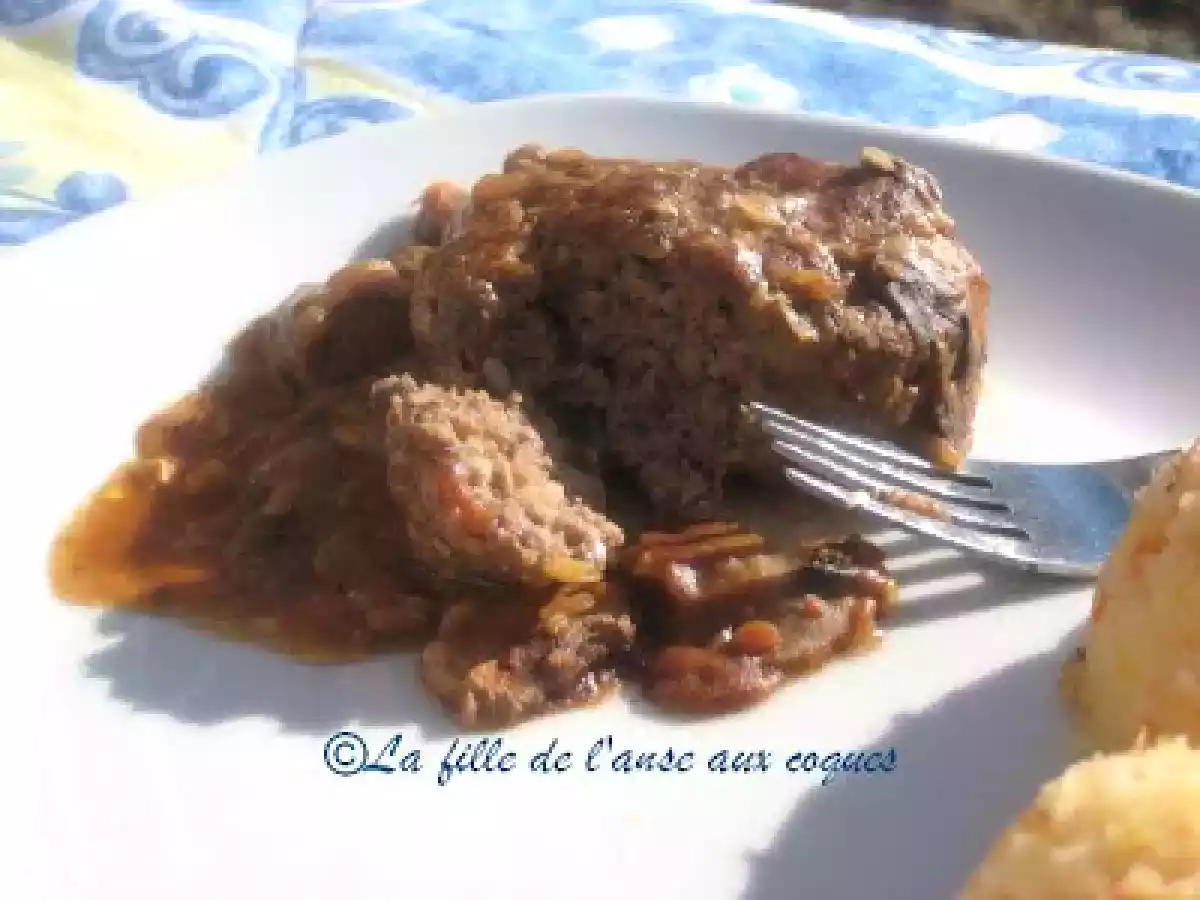 STEAK À LA SALISBURY