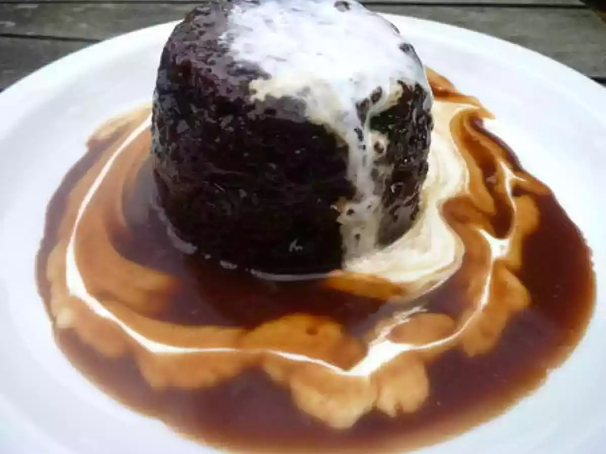 Sticky toffee pudding au chocolat - photo 3