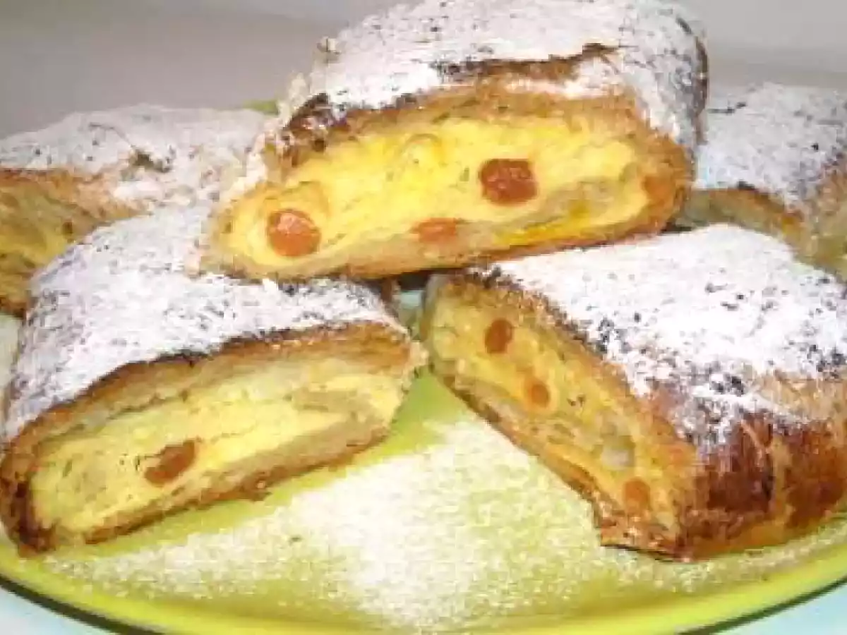 Strudel au fromage cottage