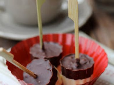 Sucettes en chocolat pour un chocolat chaud réconfortant - Recette