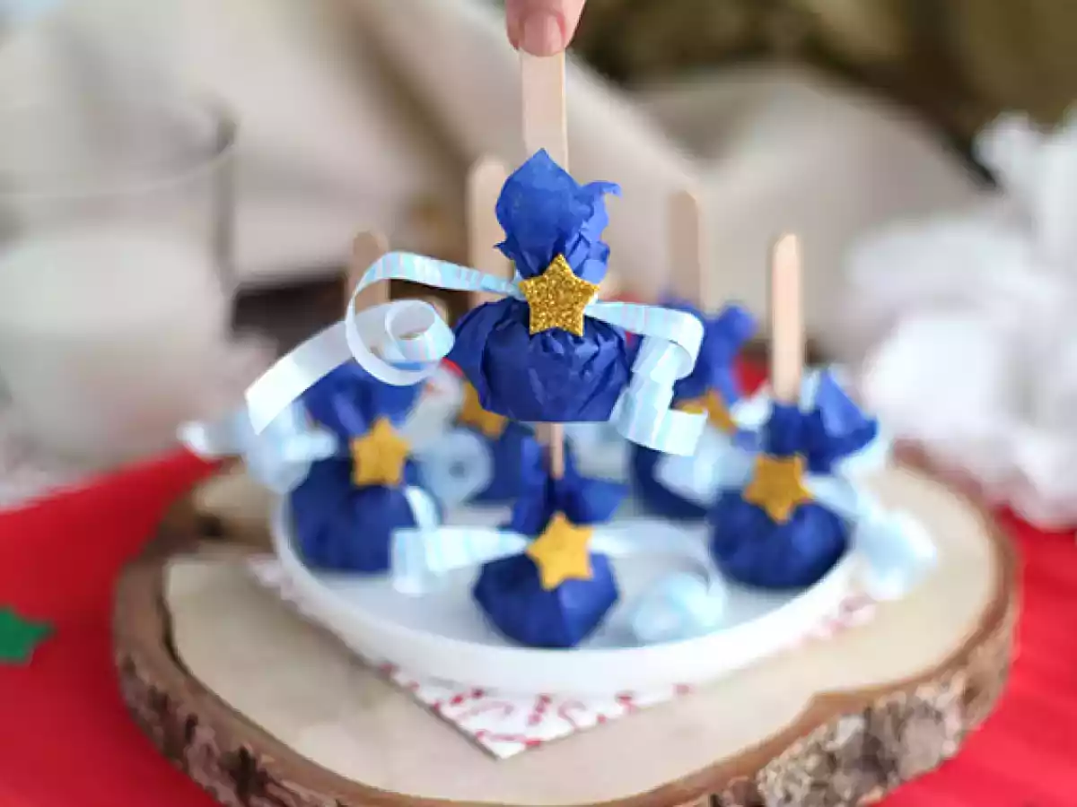 Sucettes pour chocolat chaud: chocolat blanc + speculoos - photo 4