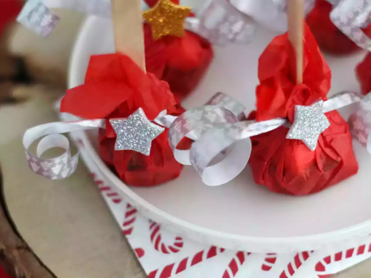 Sucettes pour chocolat chaud: chocolat noir + marshmallow - photo 4