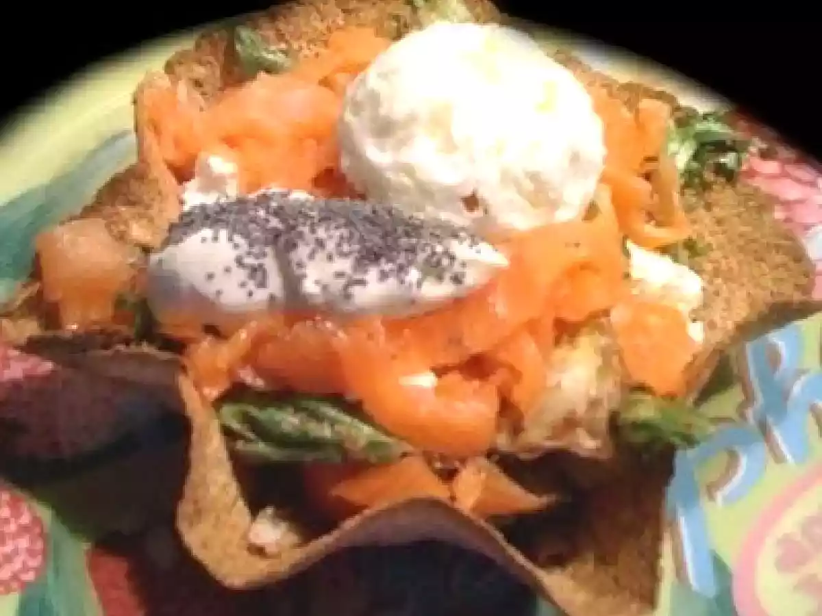 Taco shell ou bol comestible