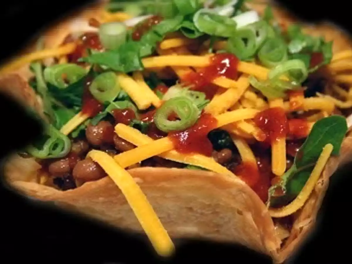 Taco shell ou bol comestible - photo 2