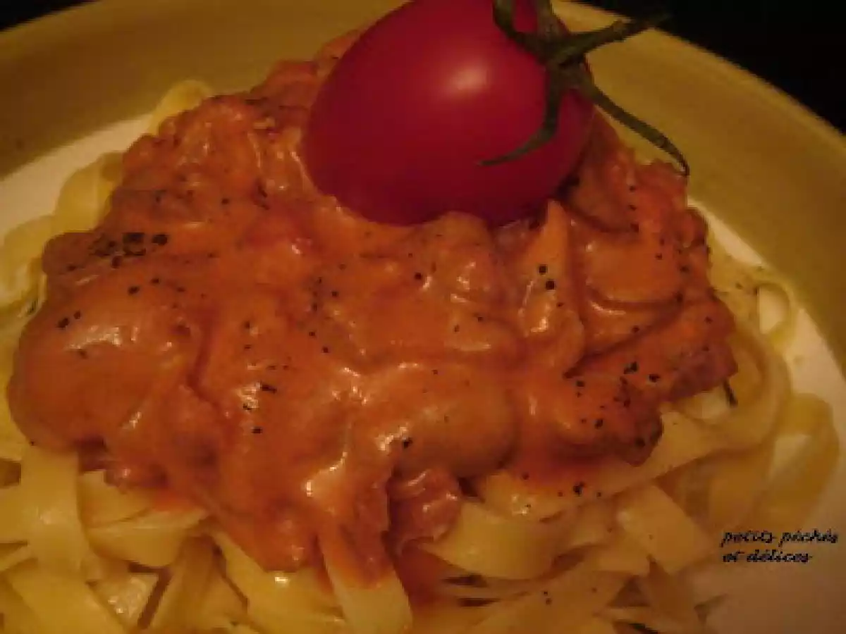 Tagliatelles Gigi à ma façon