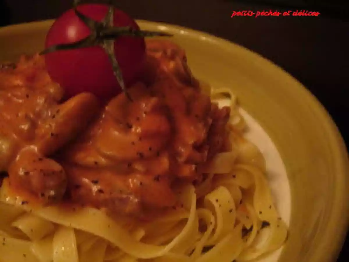 Tagliatelles Gigi à ma façon - photo 2