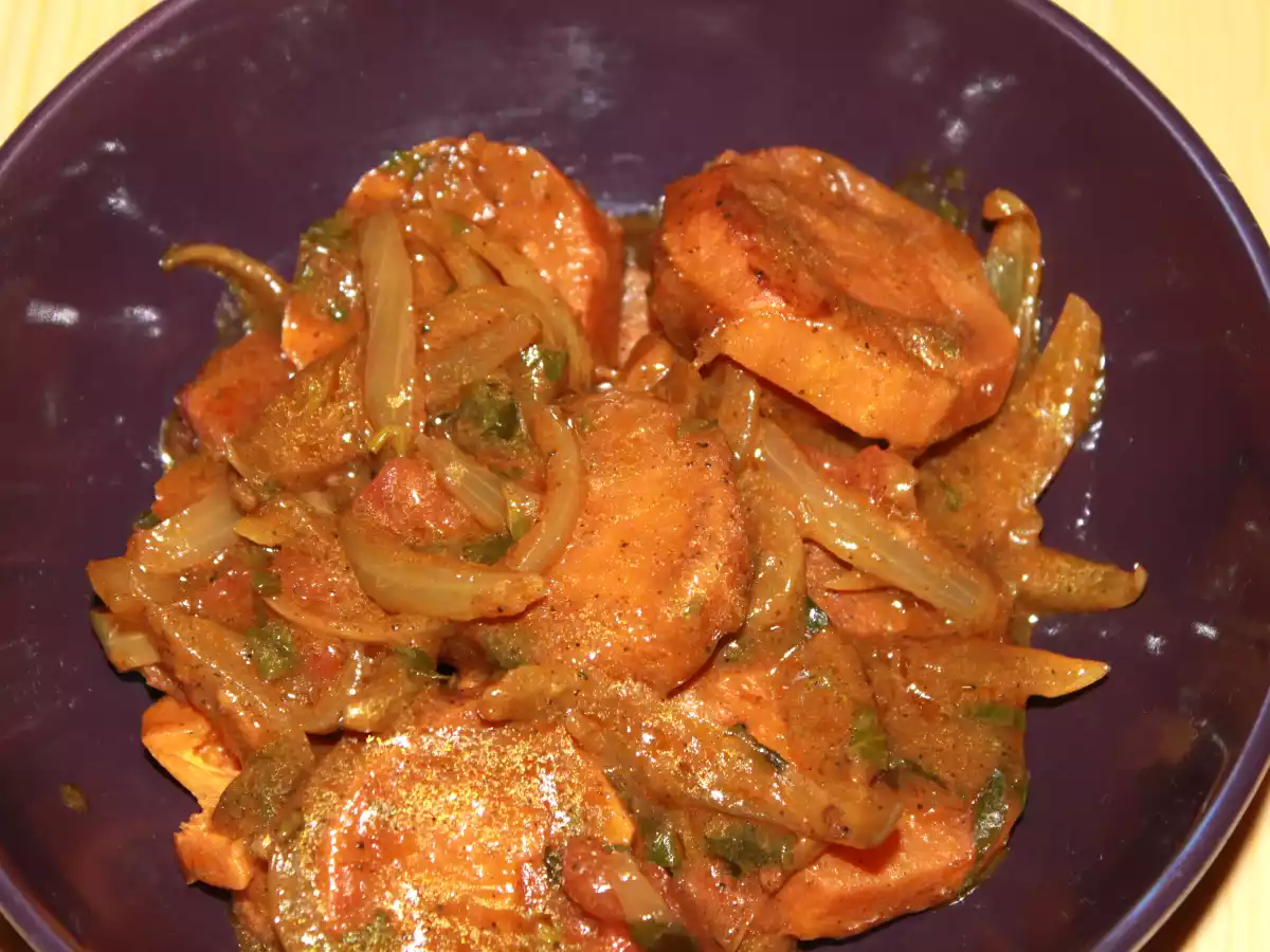 Tajine de patates douces