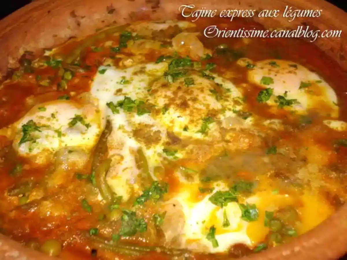 Tajine express aux légumes
