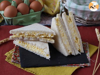 Recette Tamago sando: le fameux sandwich japonais aux œufs que l'on trouve dans les konbini!